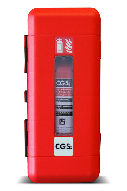 CGS CABINET FOR FIRE EXTINGUISHER CGS WITH WINDOW 9L | Fire ...