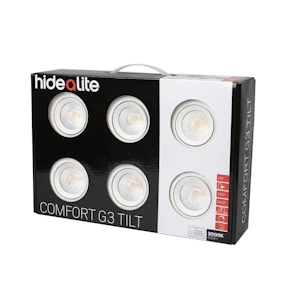 hide-a-lite Downlight comfort g3 ip44 690lm 7,5w 3000k wh tilt