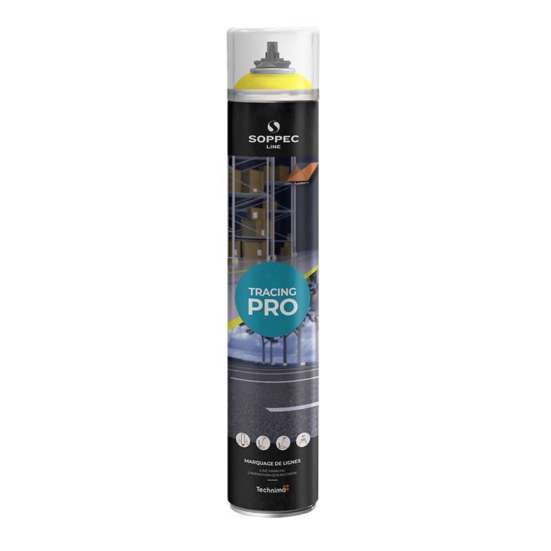 LINJEFÄRG SOPPEC TRACING PRO GUL 750ML