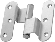 TWO KNUCKLE HINGE NTR 85X25 LEFT FE/ZN D