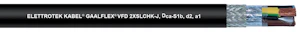 elettrotek Motor cable-hf emc 2xslchk-j 4g2,5 bk d1000 dca