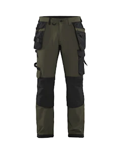 blåkläder Trousers blåkläder size c48 dark olive green/blac