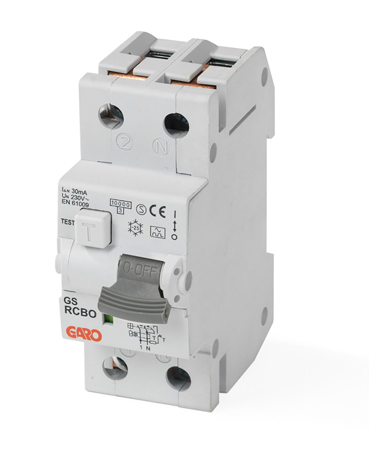 PERSONSKYDDSBRYTARE GS B-KARAKTÄRISTIK 13A 10KA 2P