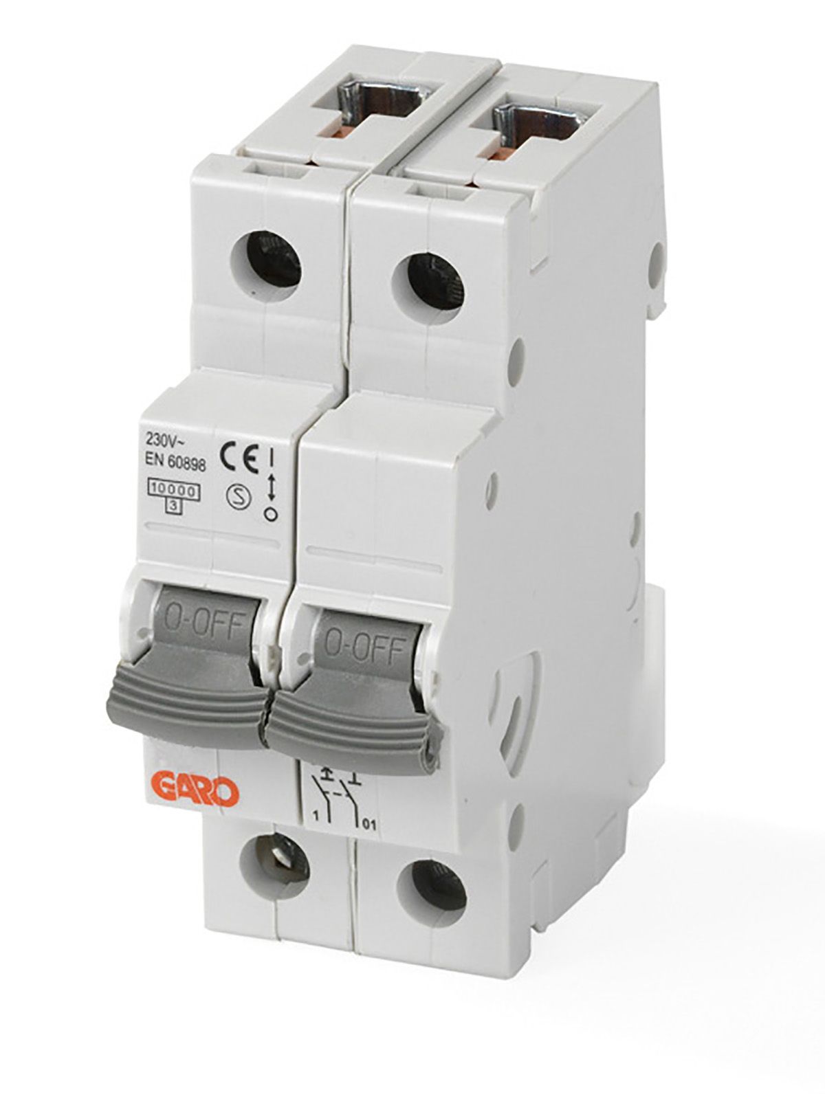 MINIBRYTARE GS C-KARAKTÄRISTIK 40A 10KA 2P