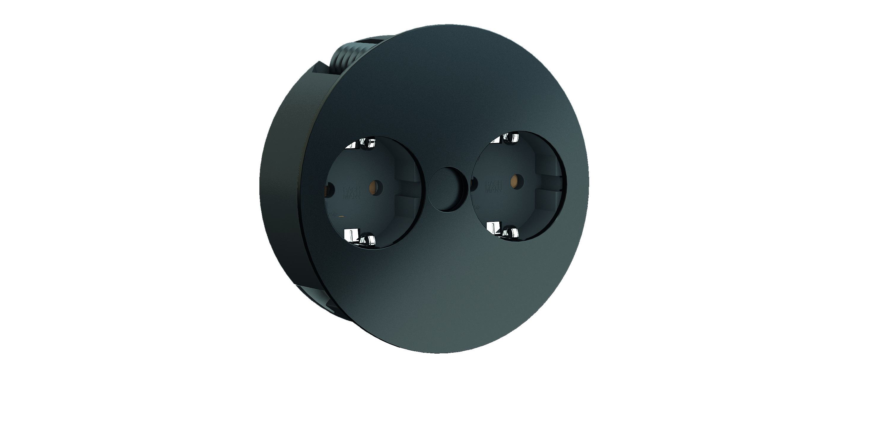onnline Onnline twist 2 x uttak matt sort