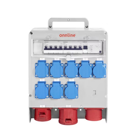 ONNLINE BRUKSSENTRAL 8X 230V, 32A 5P 400V