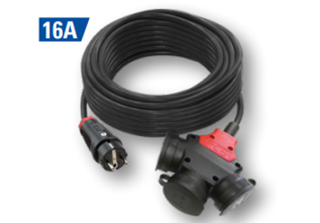 onnline Onnline skjøteledning 3v 3g2,5mm² 25m
