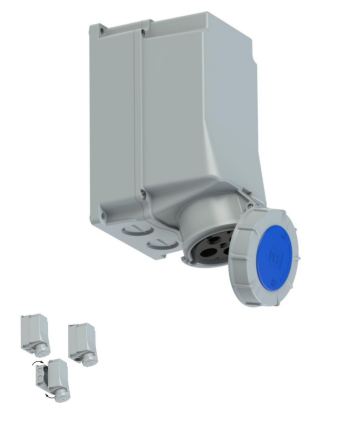 ONNLINE STIKKONTAKT 125A 4P-9 230V IP67