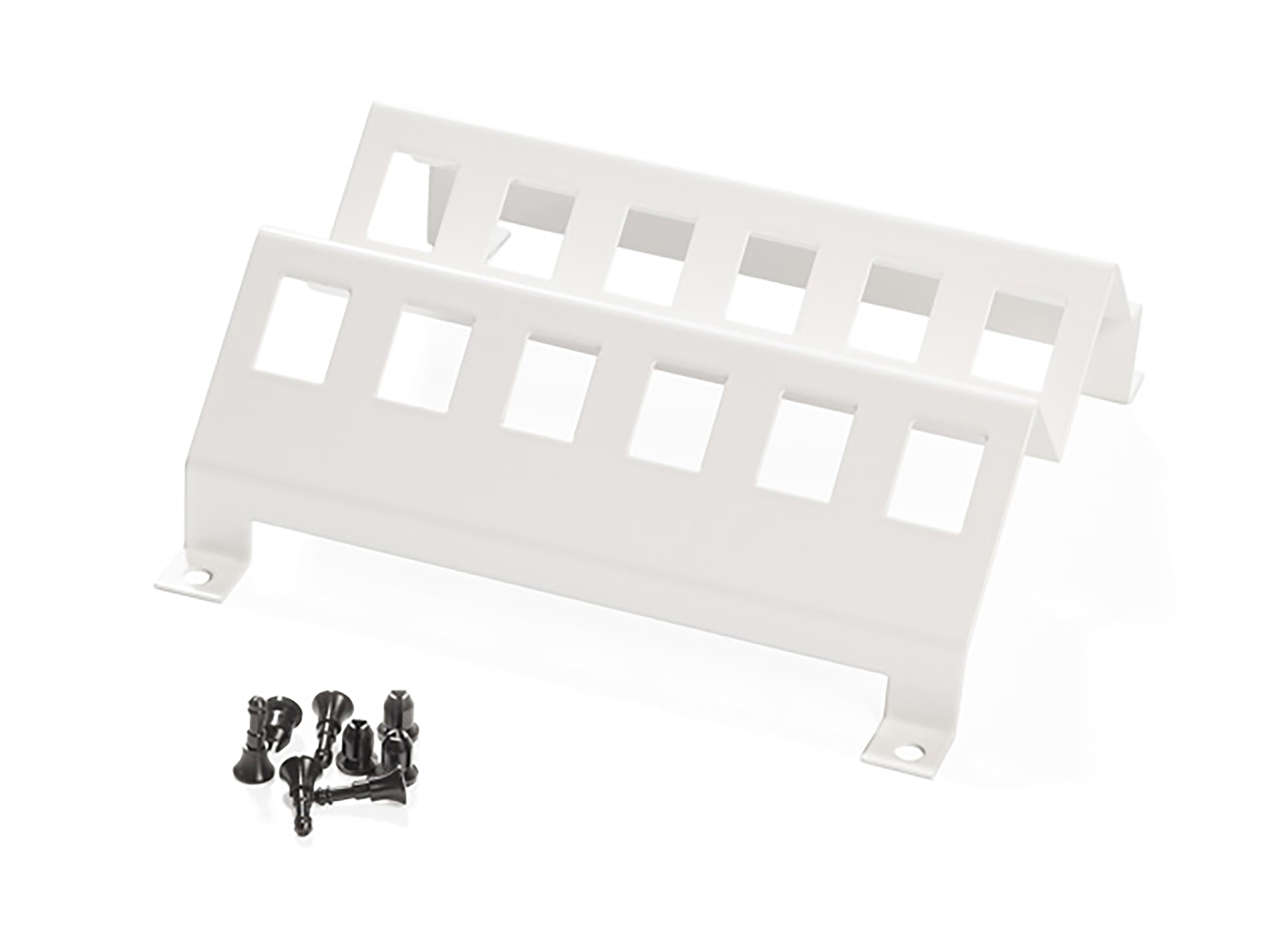 MONTERINGSPLÅT RJ45 KO 12 UT Á 15x20MM