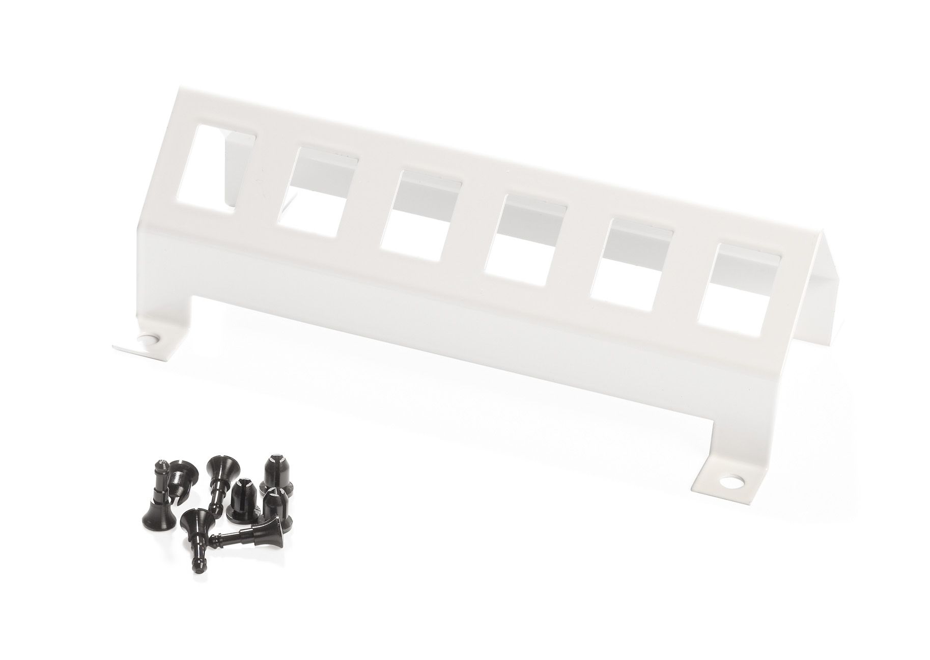 MONTERINGSPLÅT KEYSTONE RJ45 6 H 14X20MM