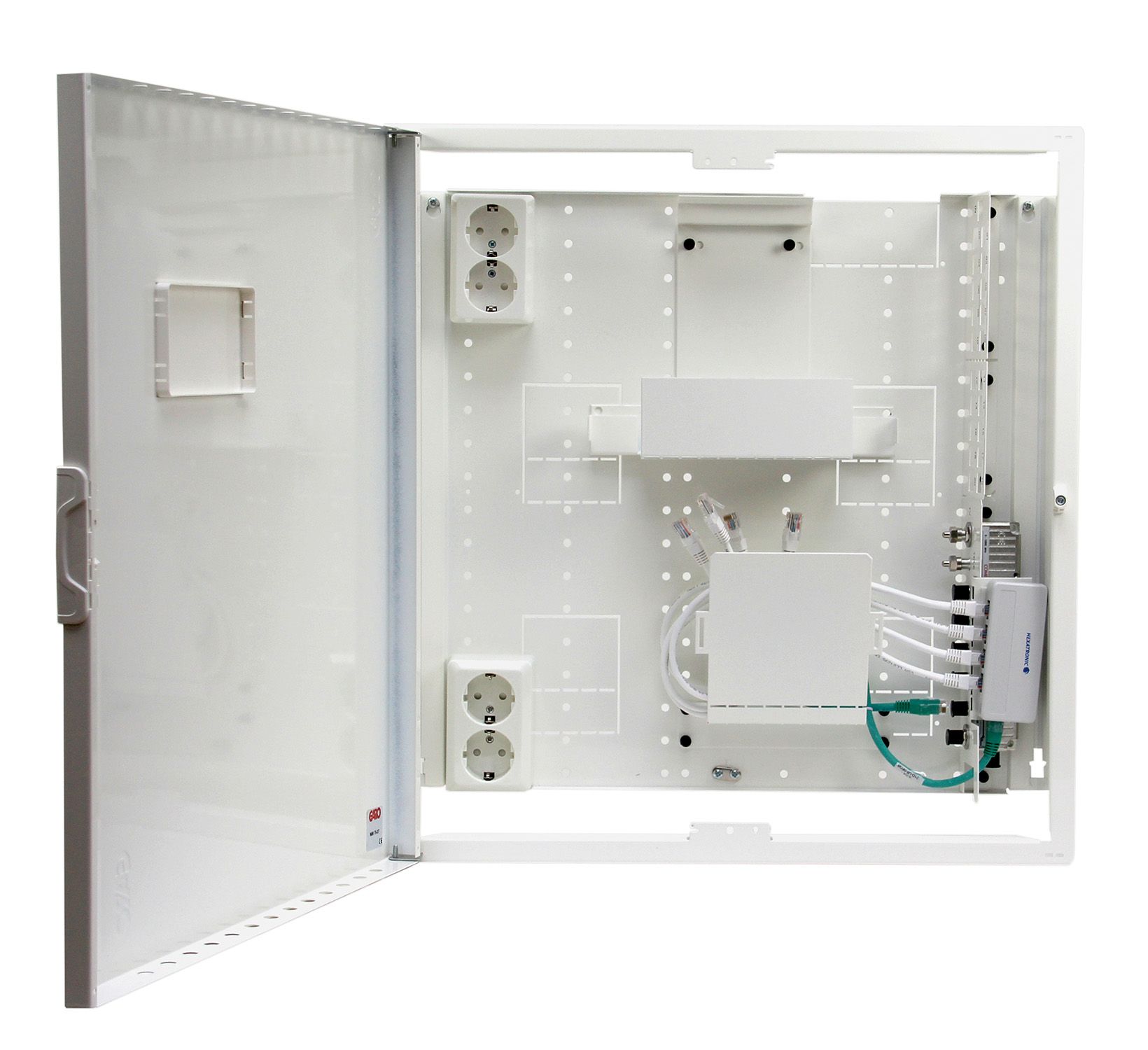 PLÅTCENTRAL INF 3RAD 75MOD BESTYCKAD