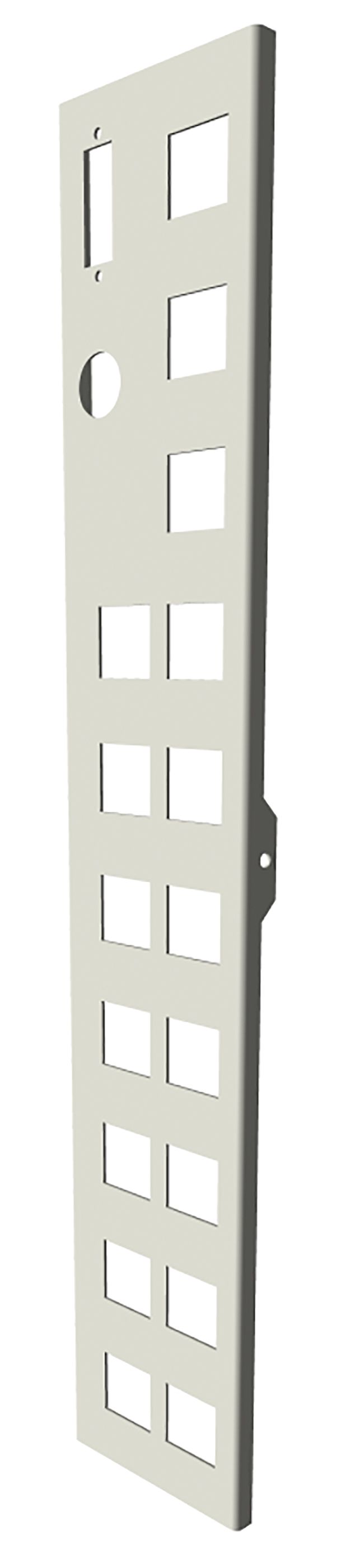 MONTERINGSPLÅT ACTASSI/LEXCOM 17X18,5 RJ45