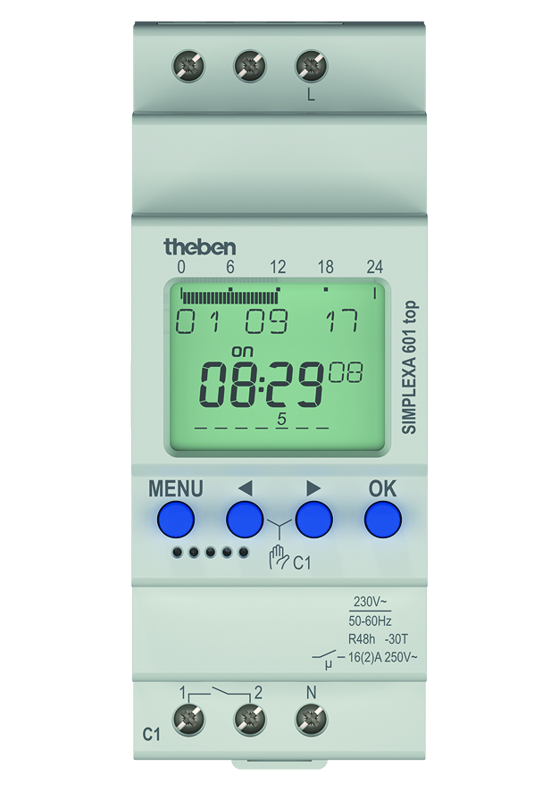 KOPPLINGSUR SELECTA 601 TOP 1-KAN 24/7 230V
