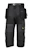 snickers workwear 3/4-housut snickers 6905-0404 musta koko 52