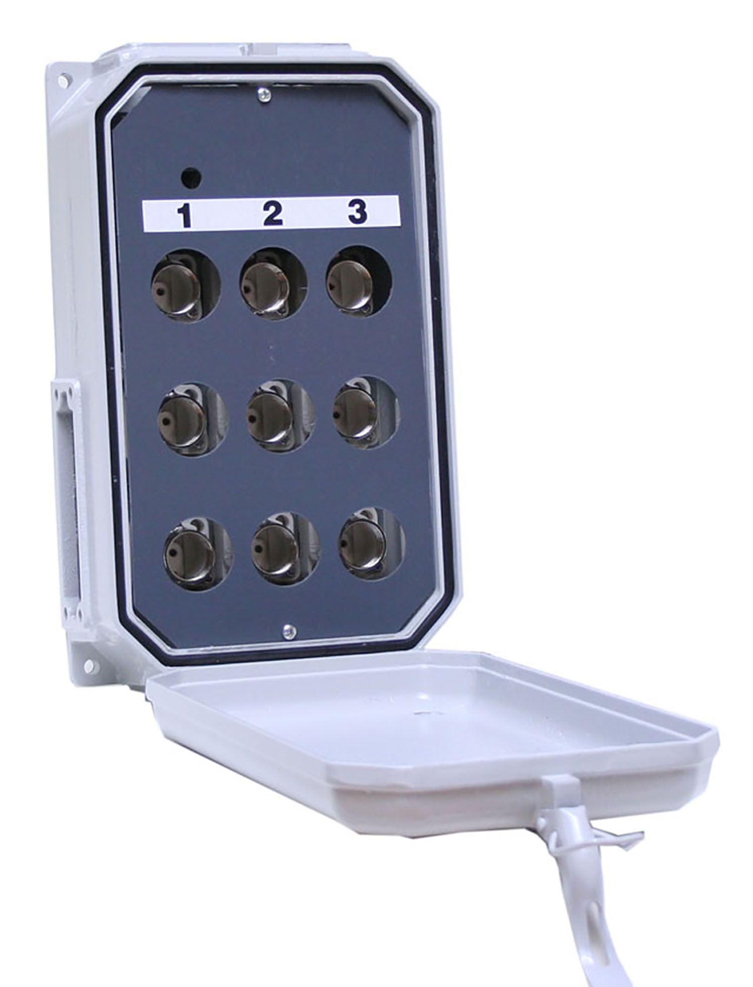 GRUPPCENTRAL 25A 3X3FAS LÄTTMETALL