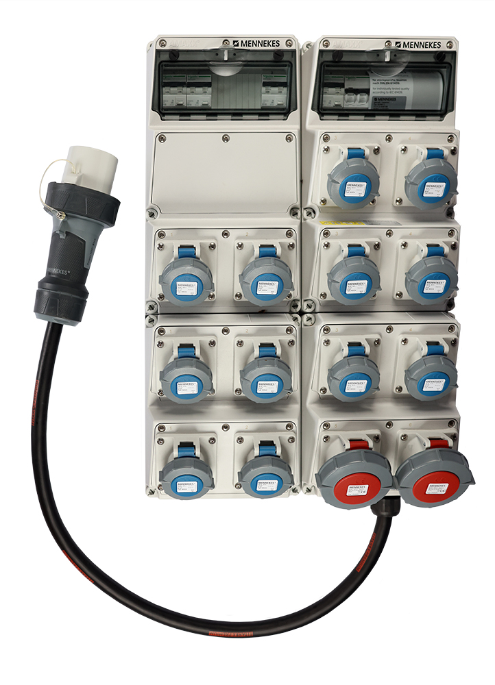 Uttaksentral 12CEE230V2CEE400V63AIP67
