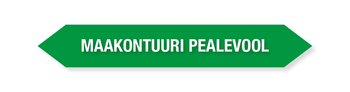 KLEEBIS MAAKONTUURI PEALEVOOL 16tk