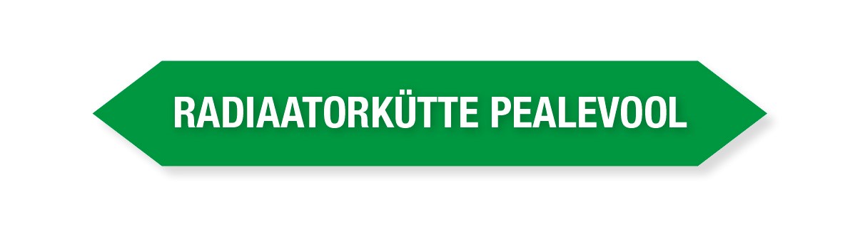 KLEEBIS RADIAATORIKÜTTE PEALEVOOL 16tk