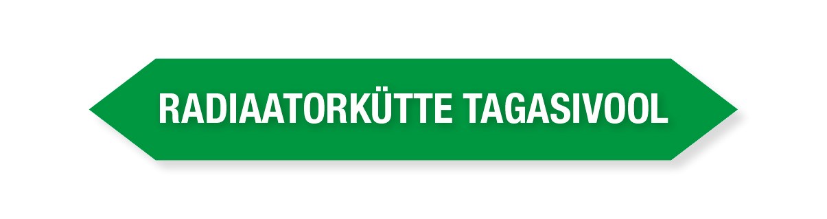 KLEEBIS RADIAATORIKÜTTE TAGASIVOOL16tk