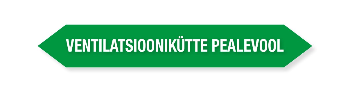 KLEEBIS VENTILATSIOONIKÜTTE PEALEVOOL 16tk