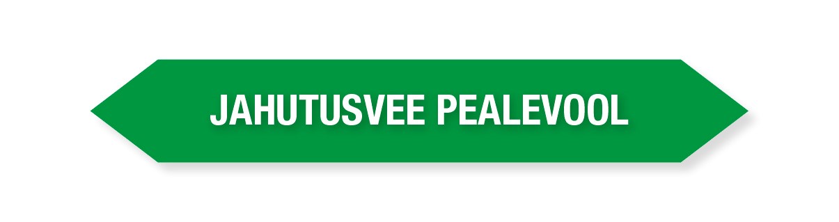 KLEEBIS JAHUTUSVEE PEALEVOOL 16tk
