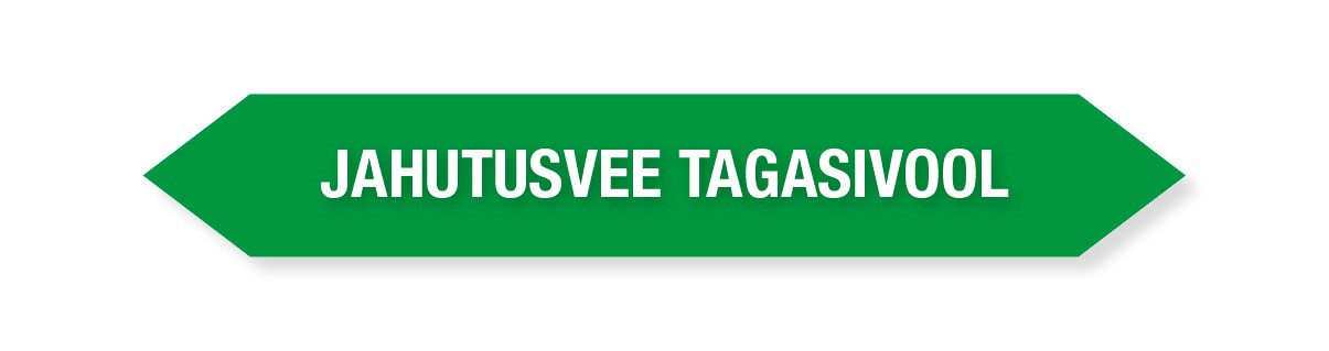 KLEEBIS JAHUTUSVEE TAGASIVOOL 16tk