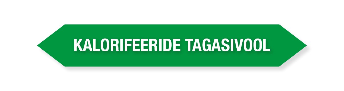 KLEEBIS KALORIFEERIDE TAGASIVOOL 16tk