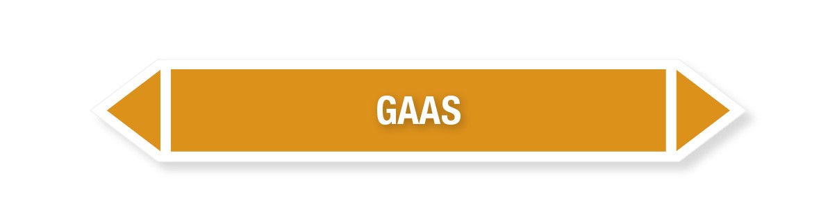 KLEEBIS GAAS 16tk
