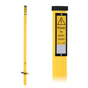 hammarprodukter Kabelm stolpe m logo 1700mm