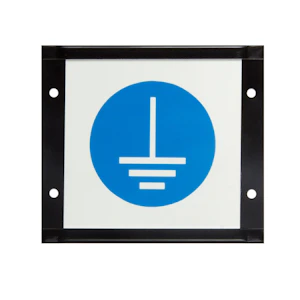 hammarprodukter Skylt jordsymbol 90x80mm