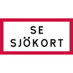 SKYLT SE SJÖKORT 1000x500mm