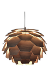 Carpatica taklampe Ø41cm brun E27
