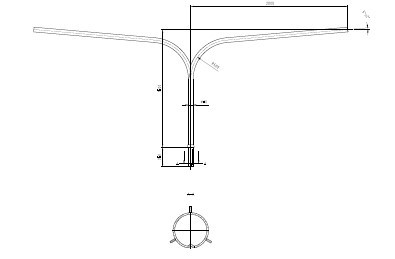 SAFETYPOLE 2X2,0M ÖVERDEL