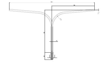 SAFETYPOLE 2X1,5M ÖVERDEL