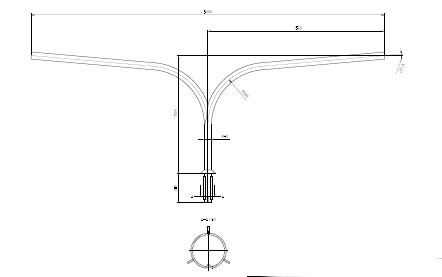 SAFETY POLE 2X1,5M ÖVERDEL .