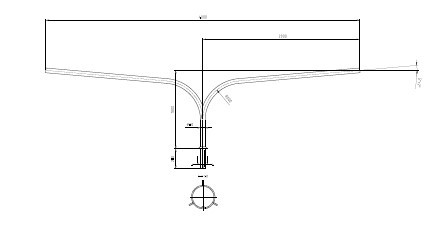 SAFETY POLE 2X2,0M ÖVERDEL .