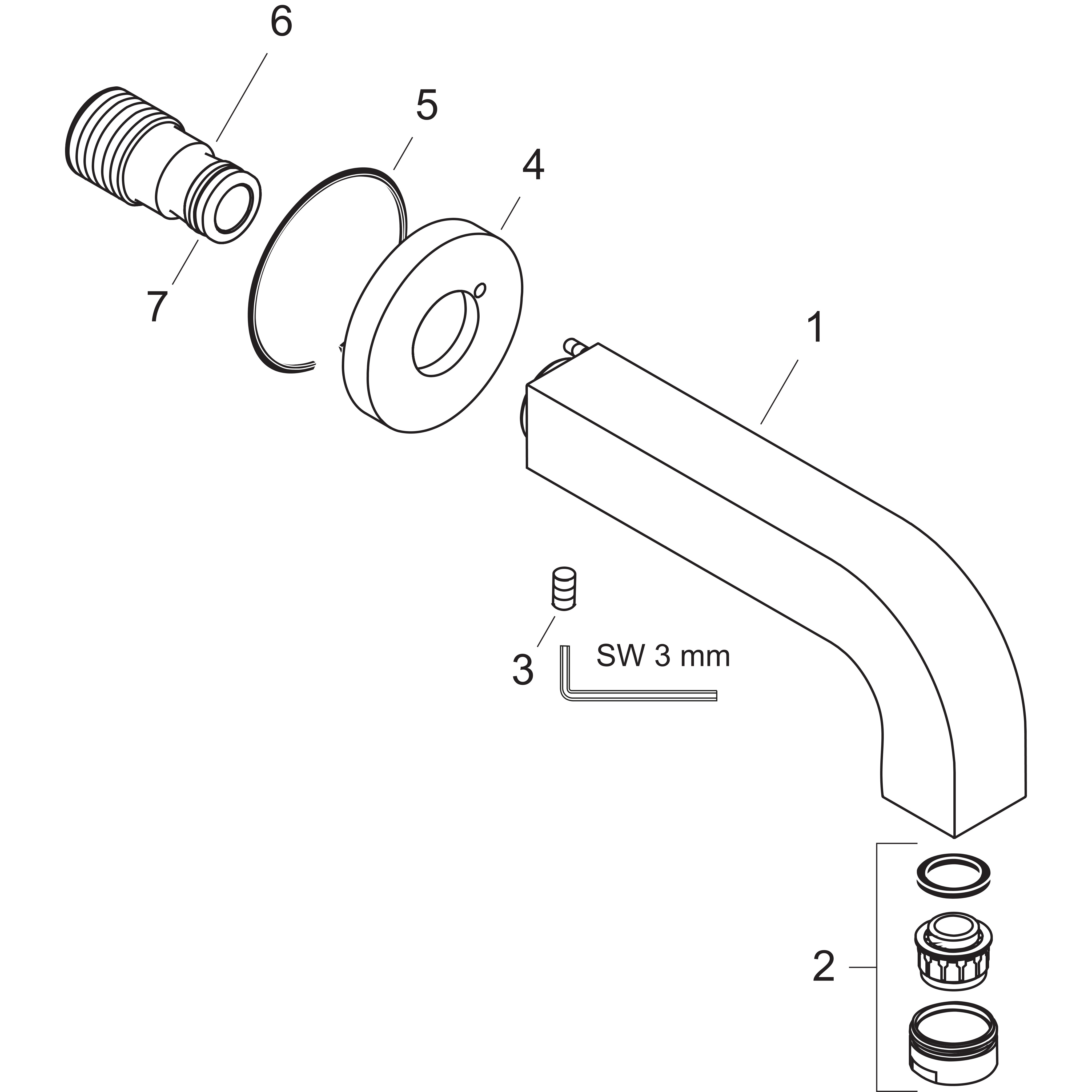 axor Utloppspip hansgrohe 39410000 citterio dn20