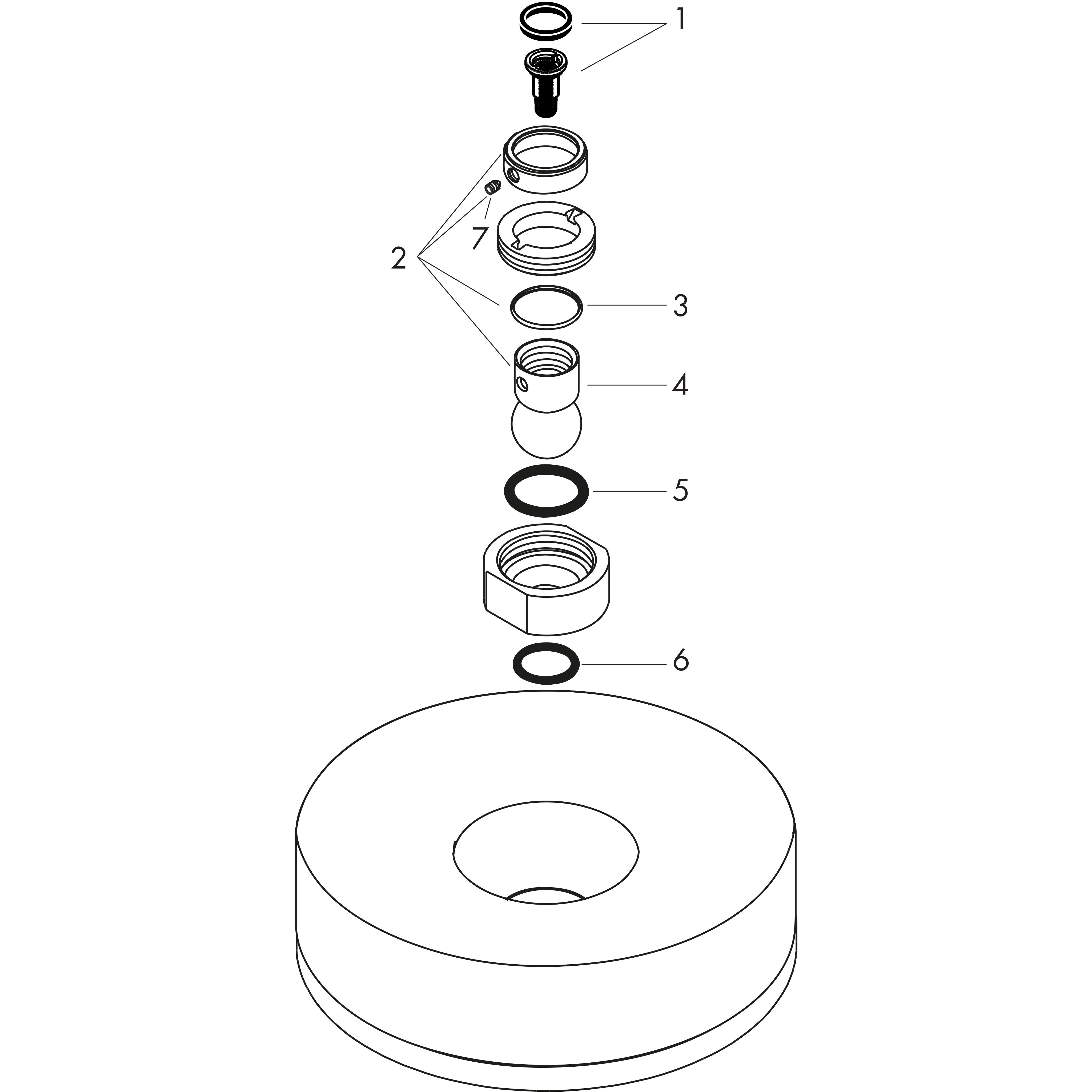 axor Yläsuihku hansgrohe 28489000 axor citteri