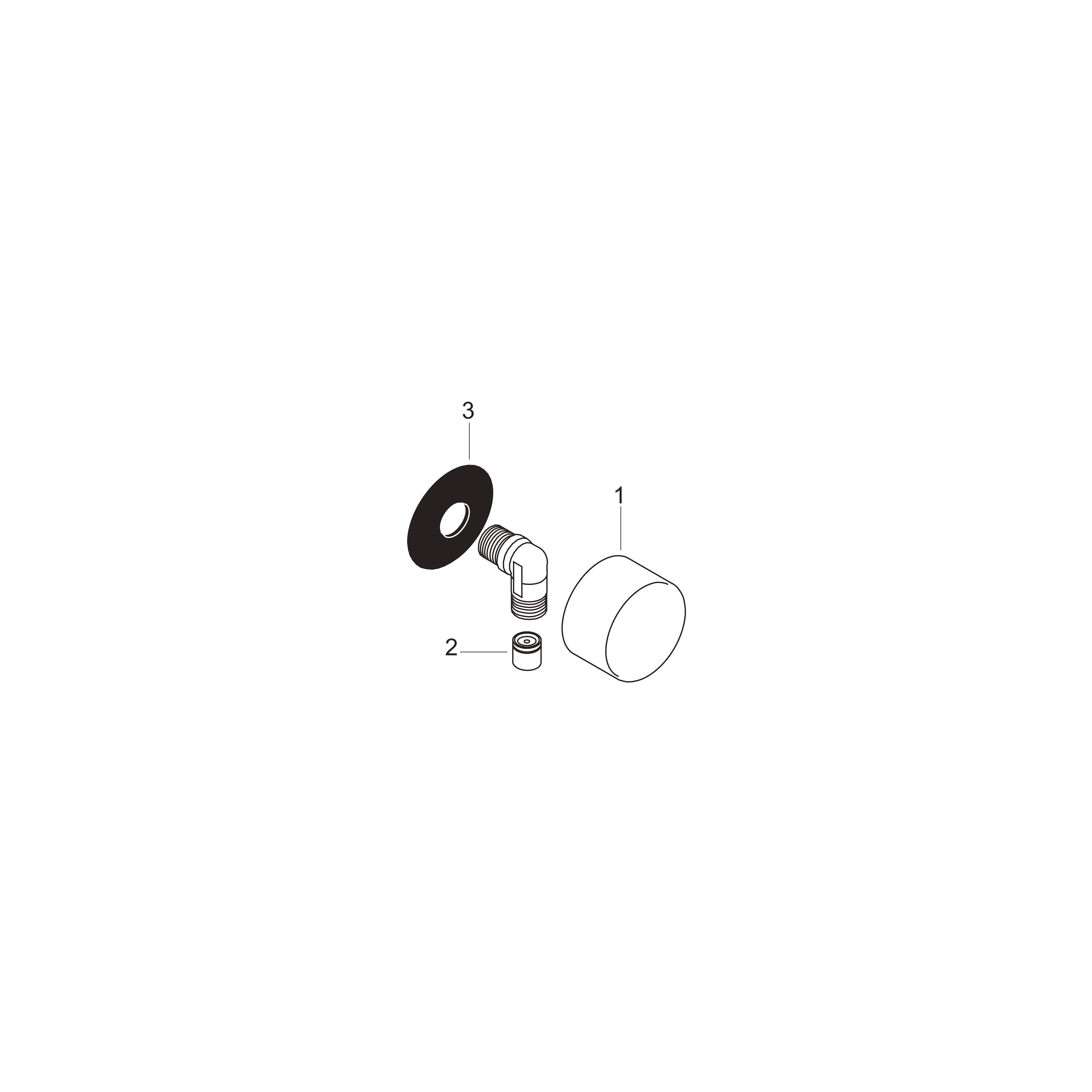 axor Seinäliitin hansgrohe 27451000 axor fix fit