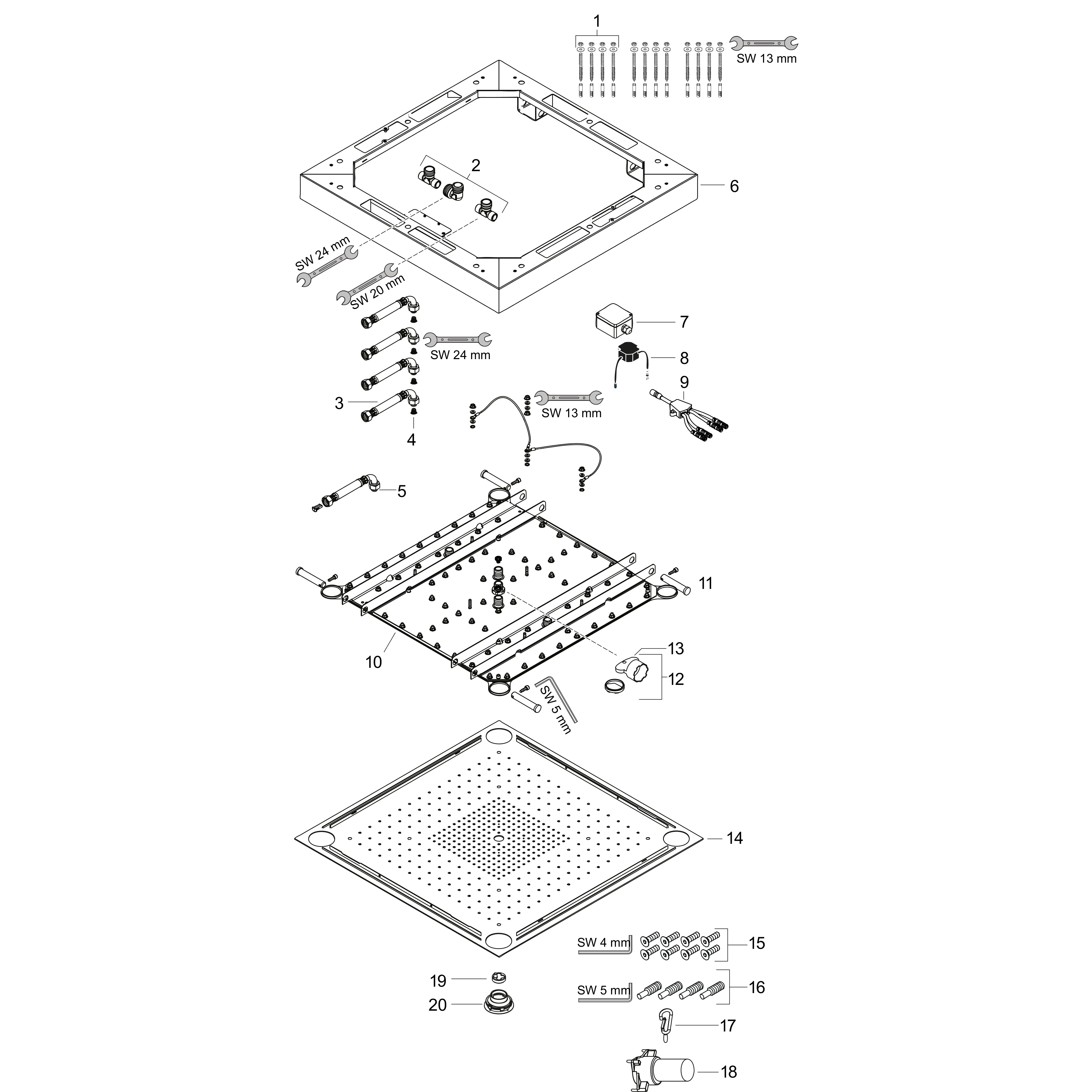 axor Takdusch hansgrohe 10623800 axor starck