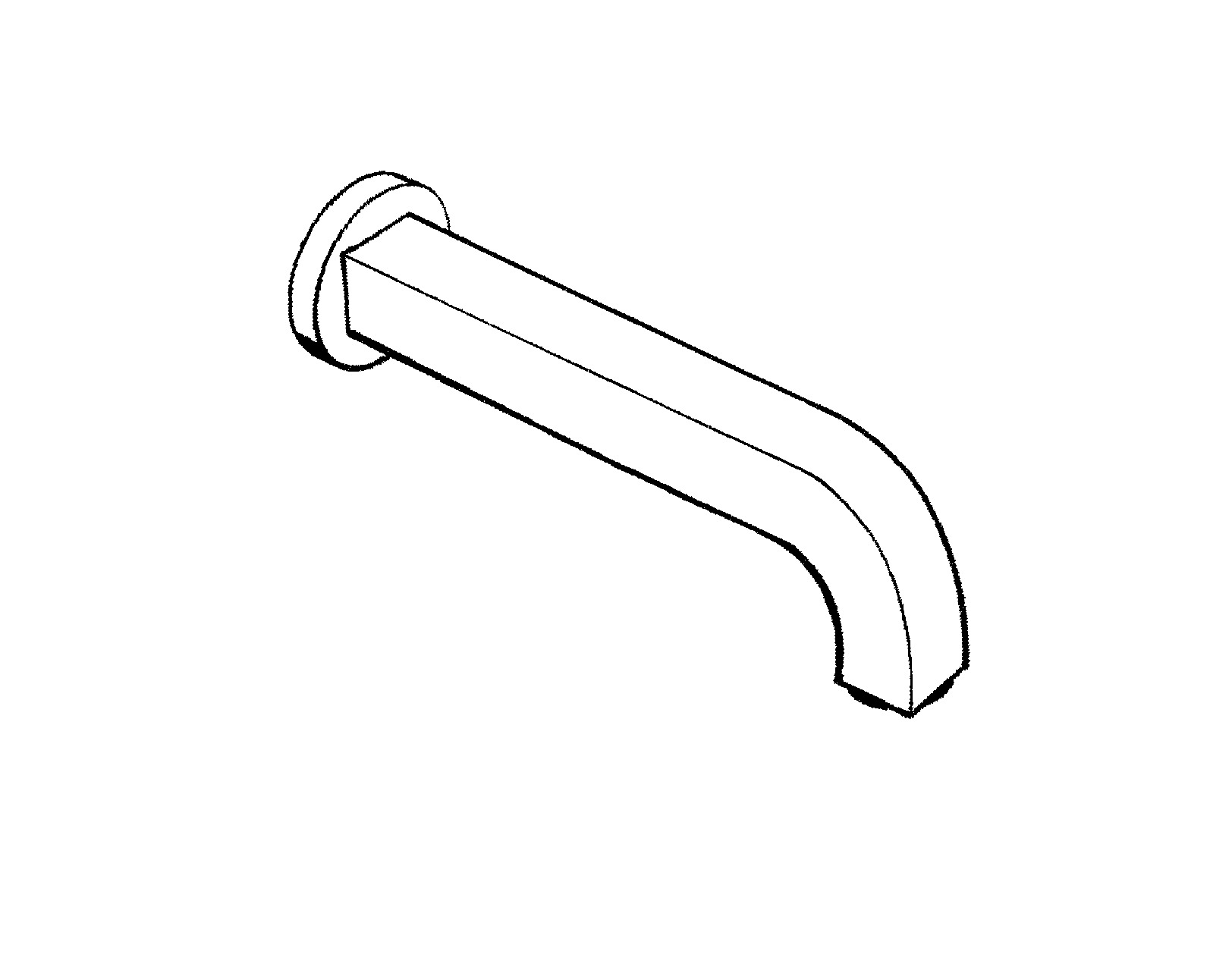 axor Utloppspip hansgrohe 39410000 citterio dn20
