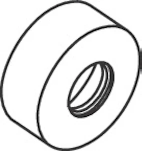 hansgrohe Peitelaippa hansgrohe 96467670 68mm musta