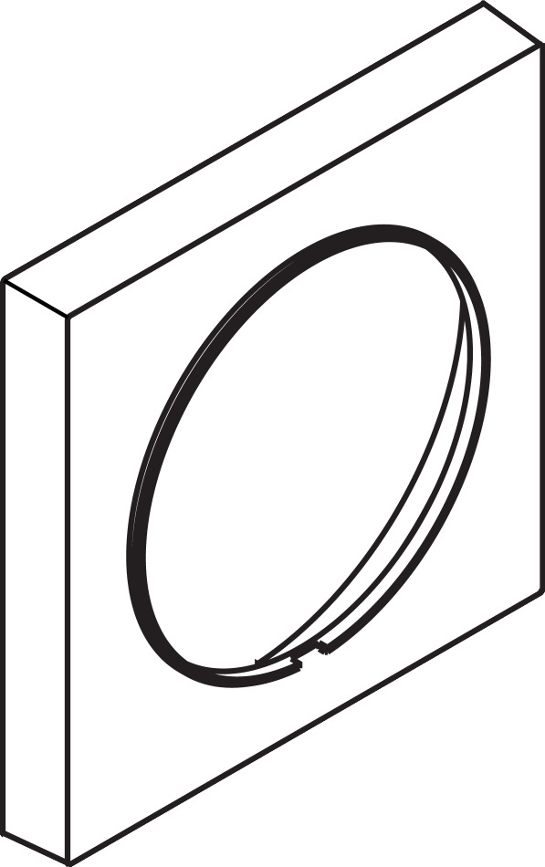 axor Förlängningsset hansgrohe 98860000 axor citterio m 22mm
