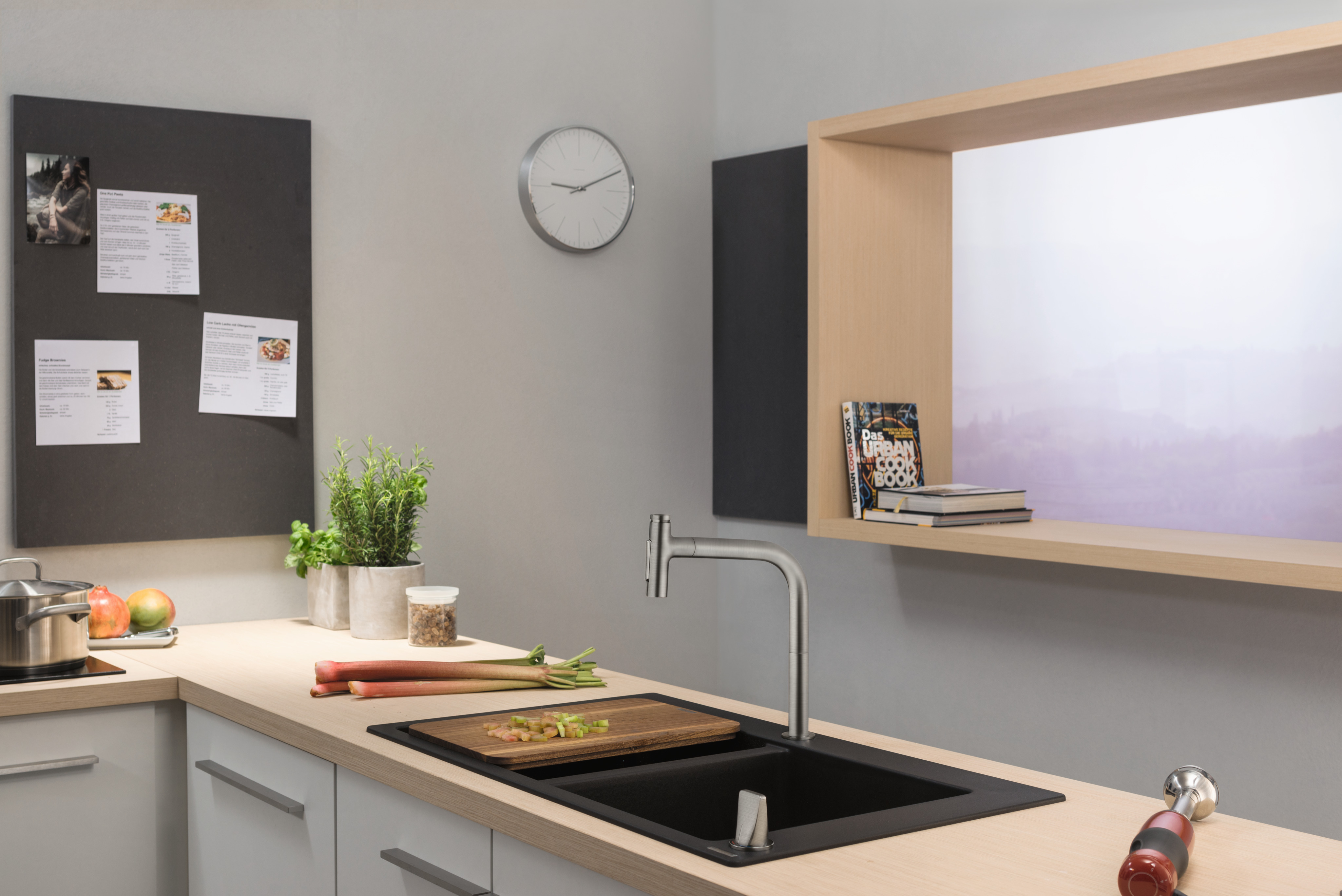 hansgrohe Keittiöhana hansgrohe 73818800 metris m71 200 2jet