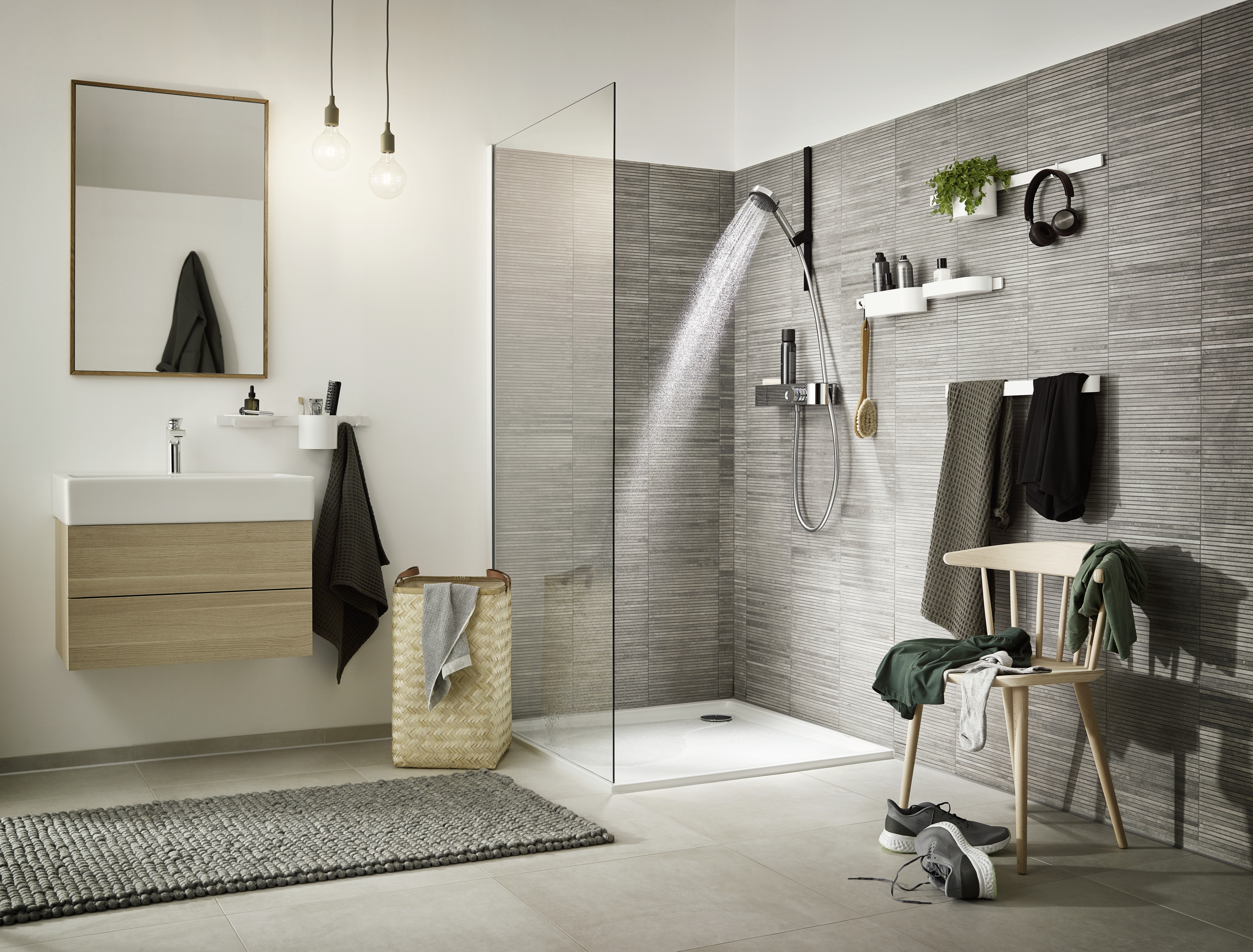 hansgrohe Handdush hansgrohe pulsify 3jet relax eco krom