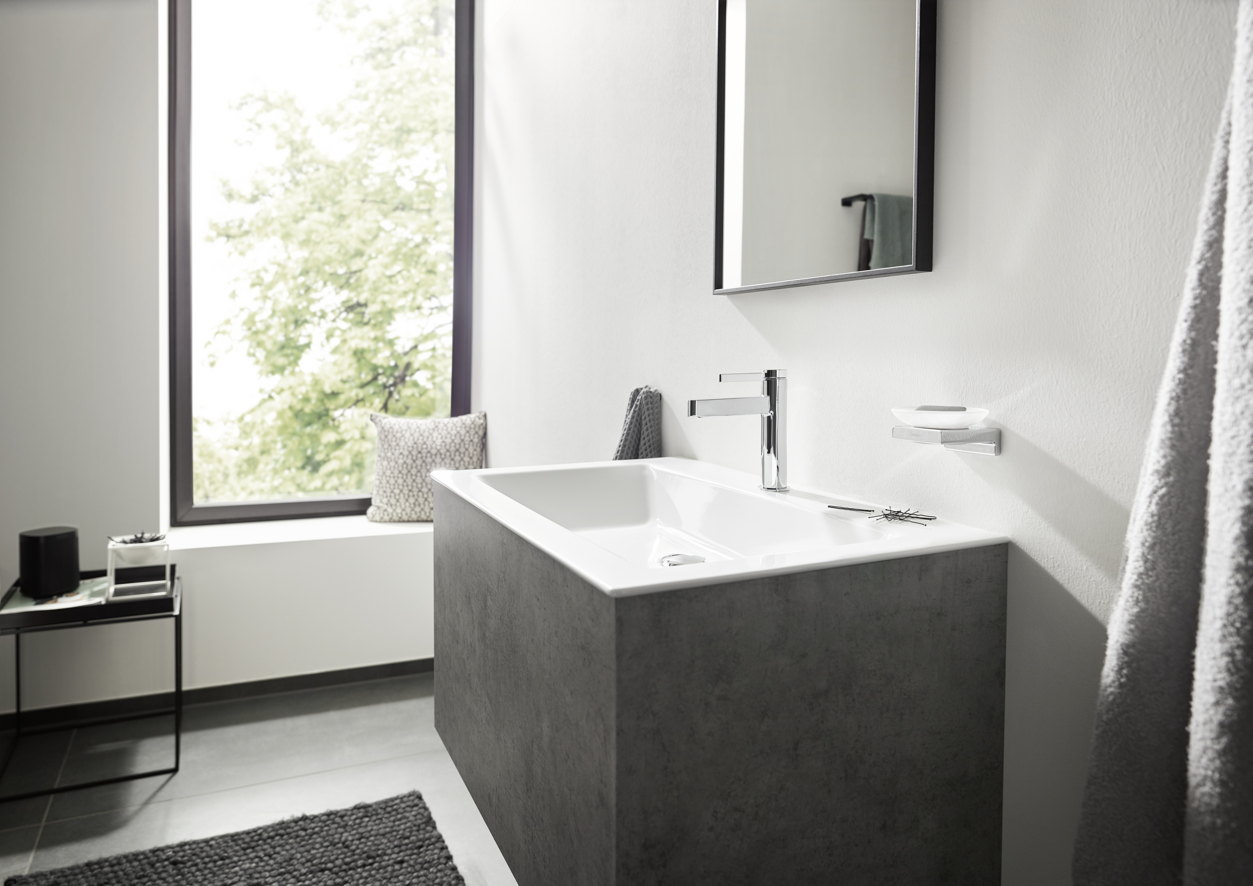 hansgrohe Tvättställblandare hansgrohe finoris 110 pushopen krom