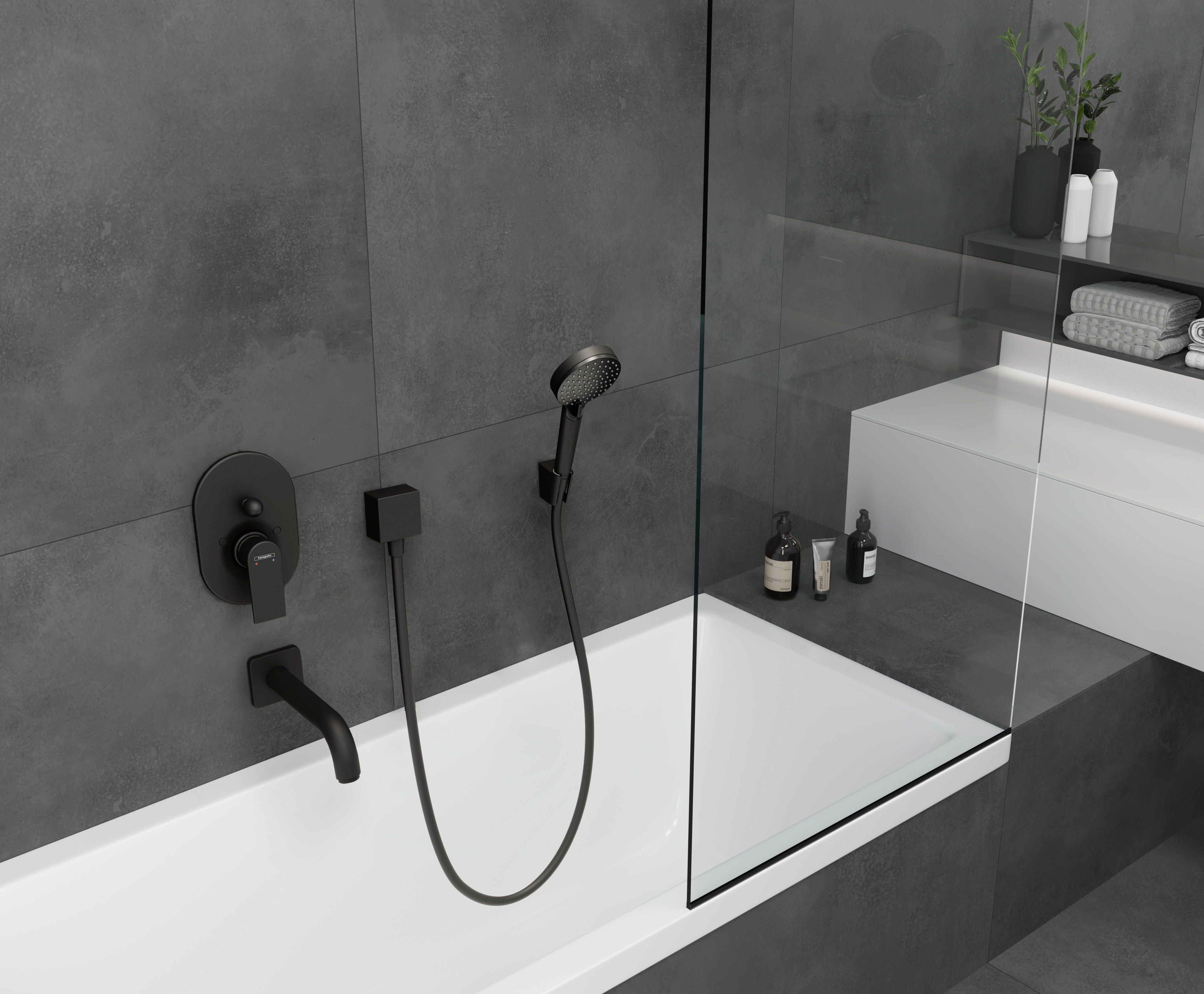 hansgrohe Bath spout hansgrohe vernis blend m.bl