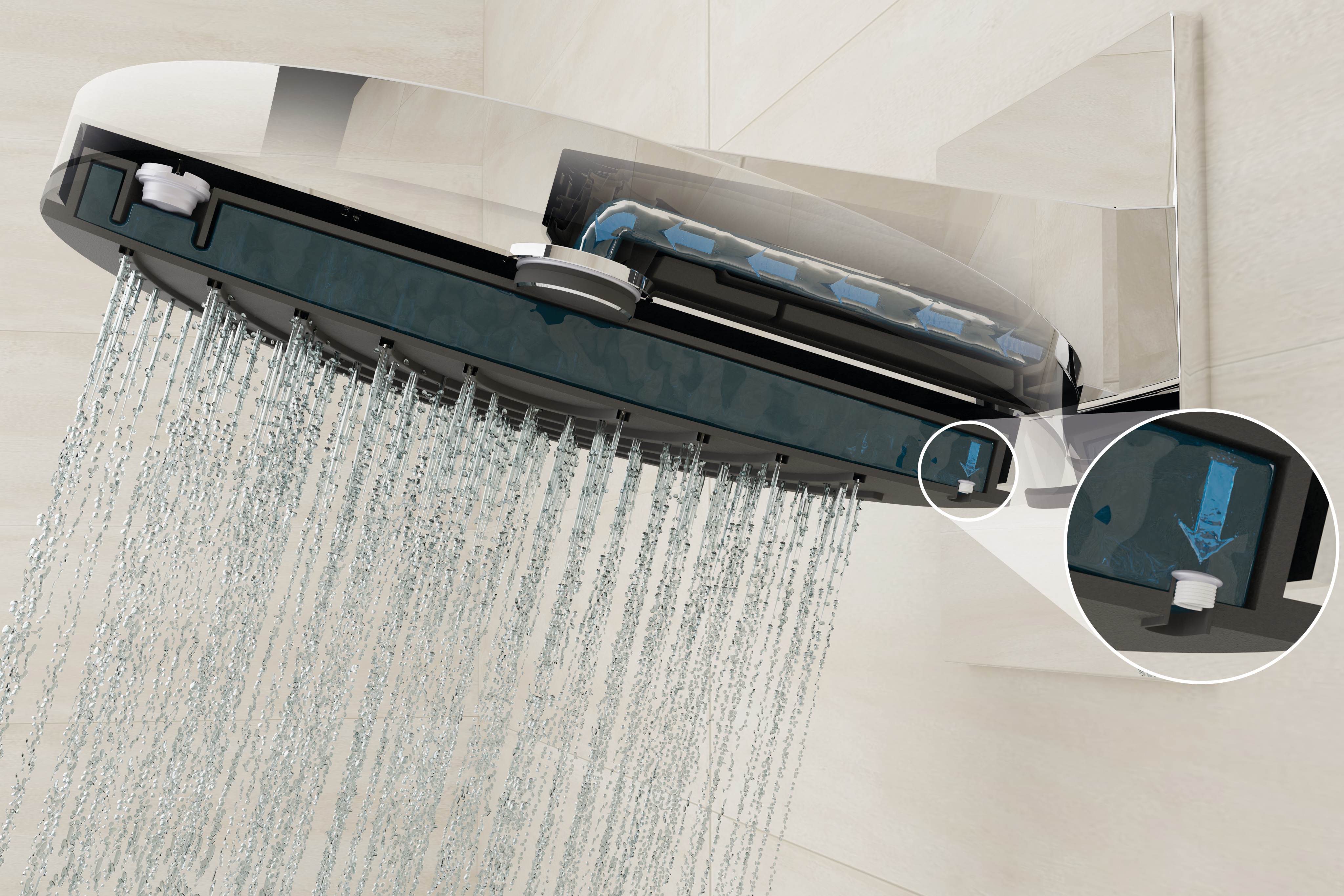 hansgrohe Huvuddush hansgrohe pulsify 260 2jet m.väggkl.. kr