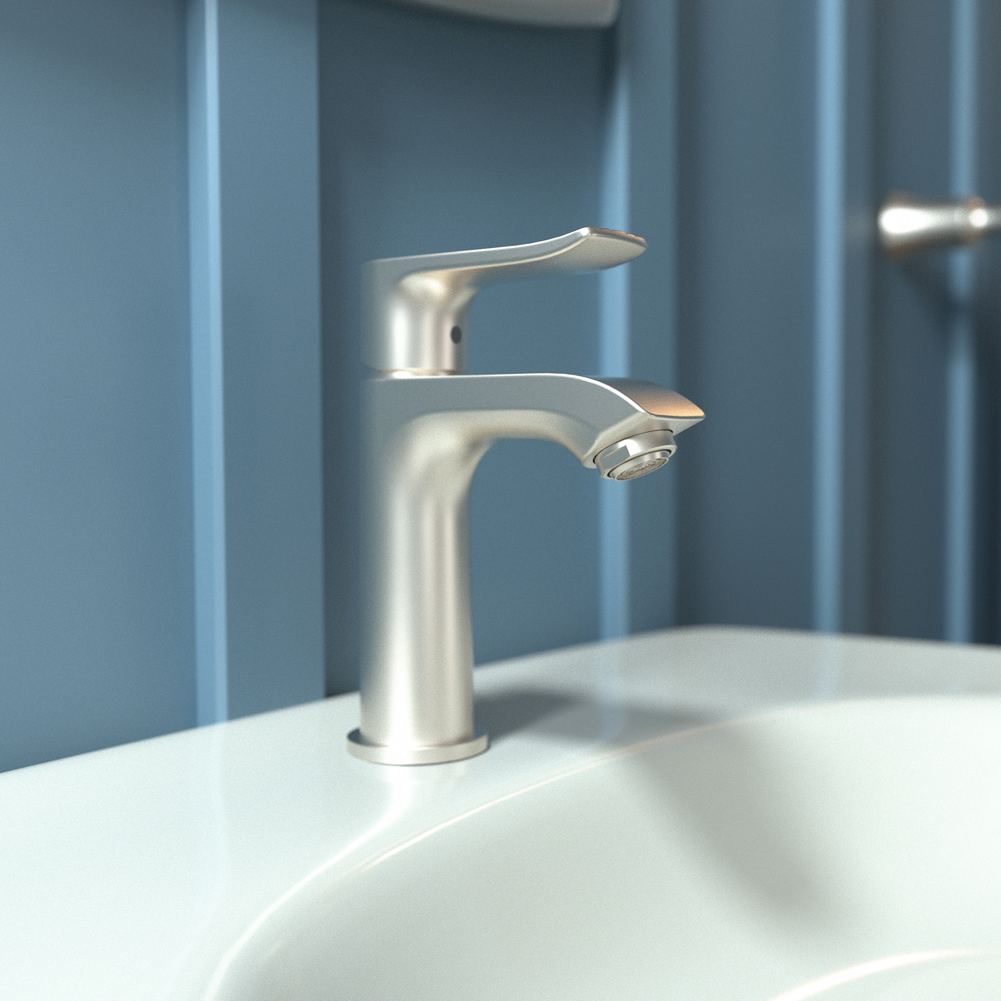 hansgrohe Washbasin mixer hansgrohe 31088000 metris 100