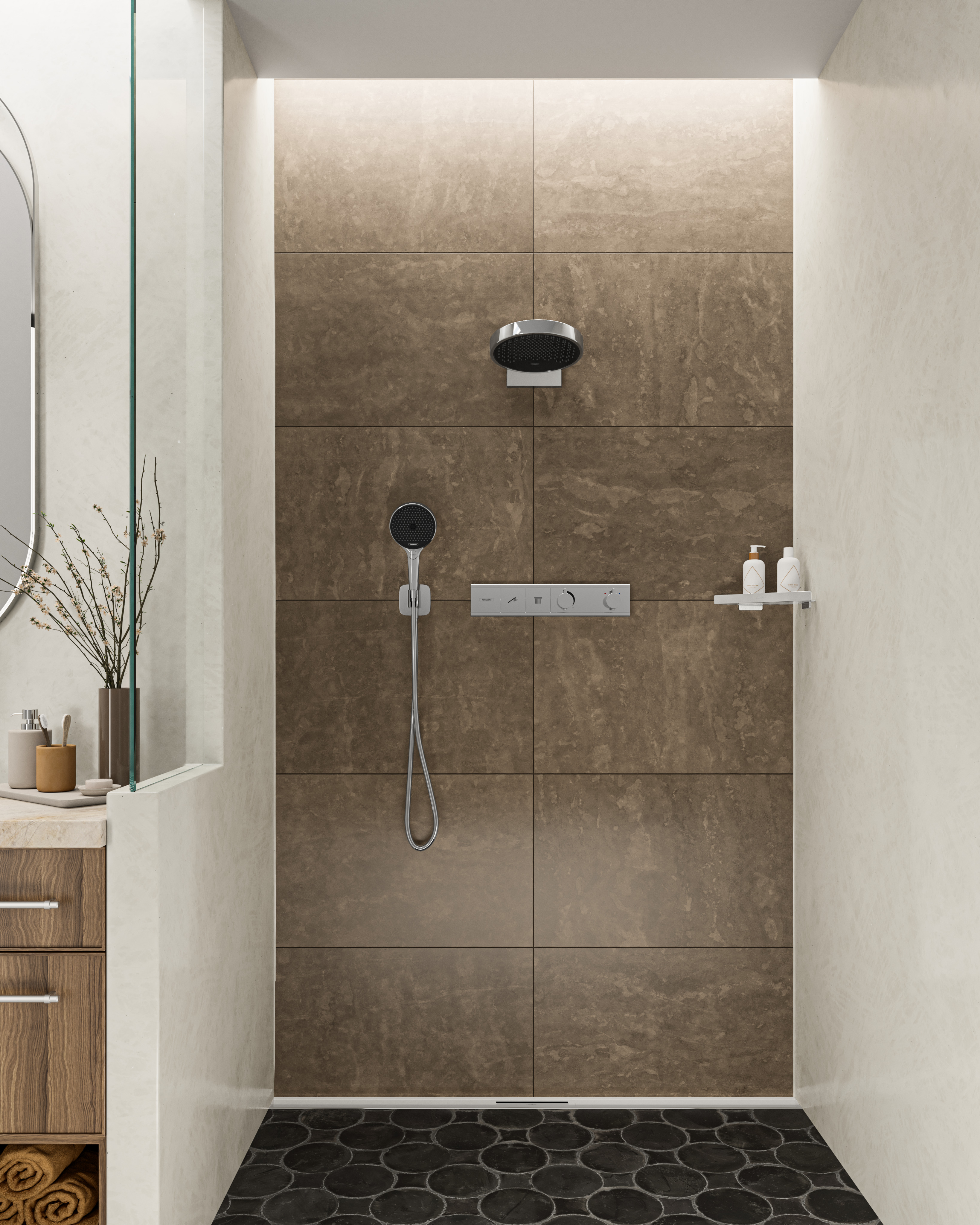 hansgrohe Finish set hansgrohe 26226000 overhead chrom